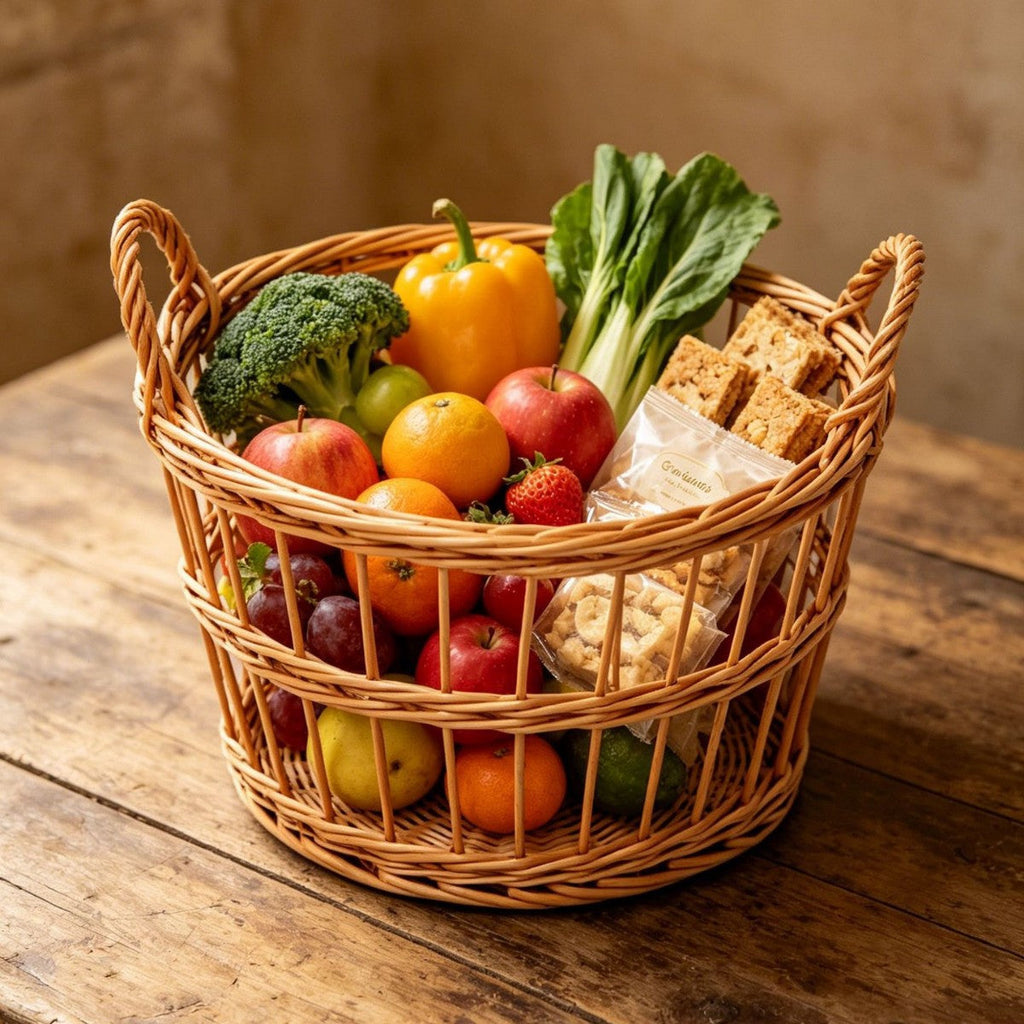 Handcrafted Storage Basket with Weaving | Kelmera