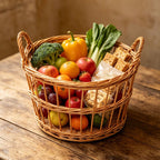 Handcrafted Storage Basket with Weaving | Kelmera