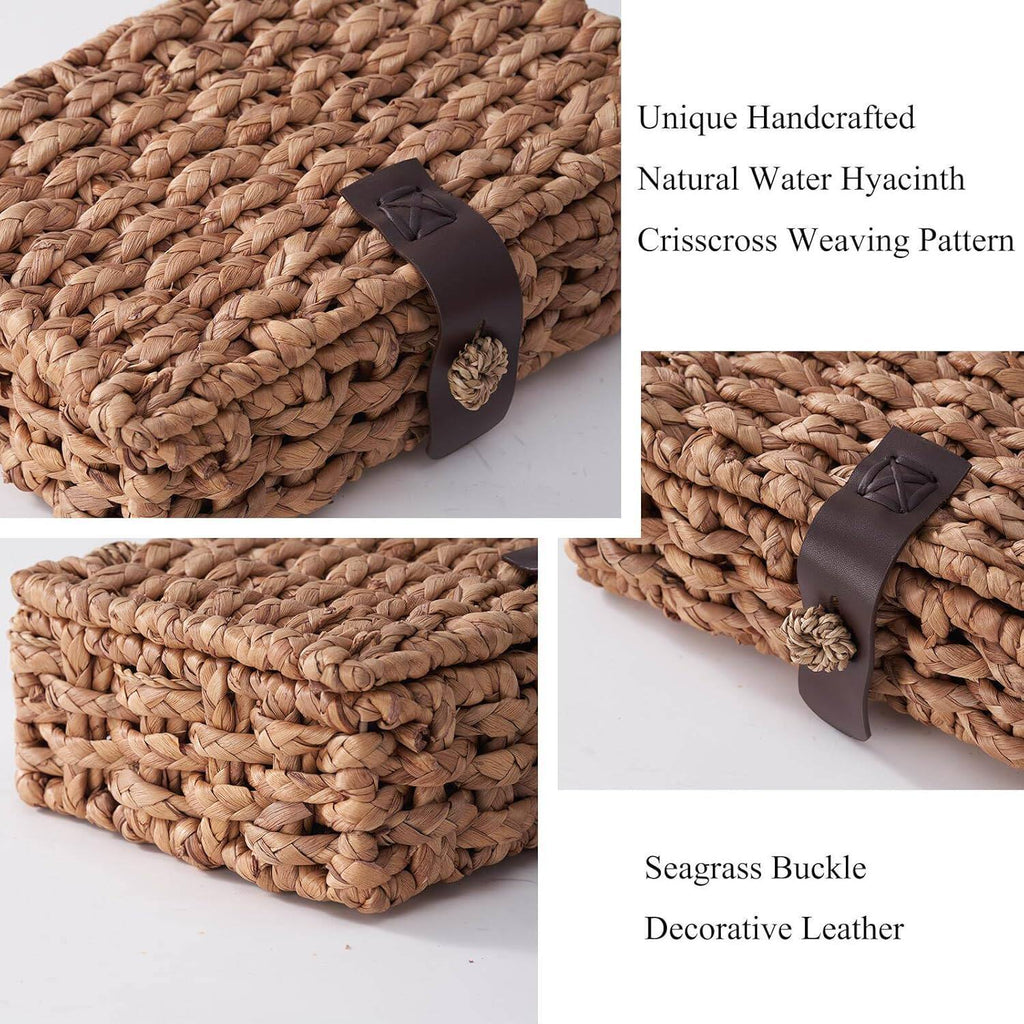 Handcrafted Storage Box made of Braided Natural Material | Kelmera