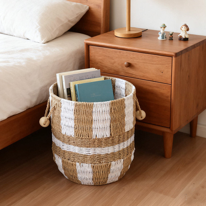 Handcrafted Storage Bucket made of Pocket Fabric | Kelmera
