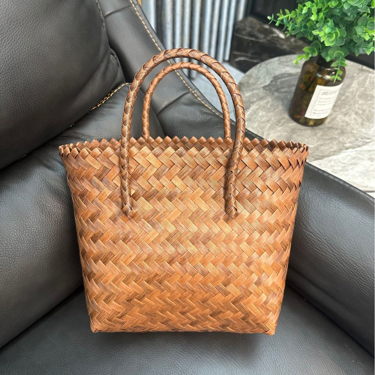 Handcrafted Straw Bag | Kelmera