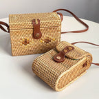 Handcrafted Tote Bag made of Braided Rattan | Kelmera