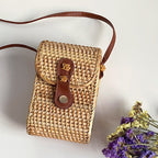 Handcrafted Tote Bag made of Braided Rattan | Kelmera