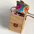 Handcrafted Tote Bag made of Braided Rattan | Kelmera