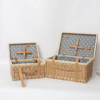 Handcrafted Wicker Storage Box | Kelmera