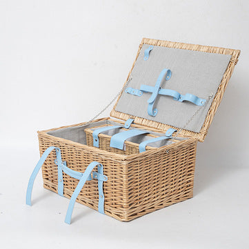 Handcrafted Wicker Storage Box | Kelmera