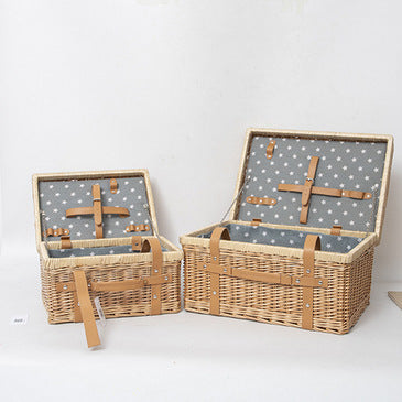 Handcrafted Wicker Storage Box | Kelmera