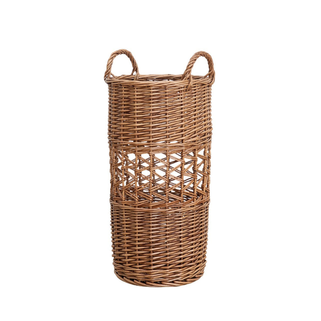 Handcrafted Willow Basket with Cotton Lining | Kelmera