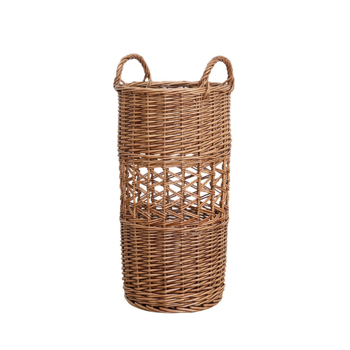 Handcrafted Willow Basket with Cotton Lining | Kelmera