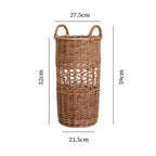 Handcrafted Willow Basket with Cotton Lining | Kelmera