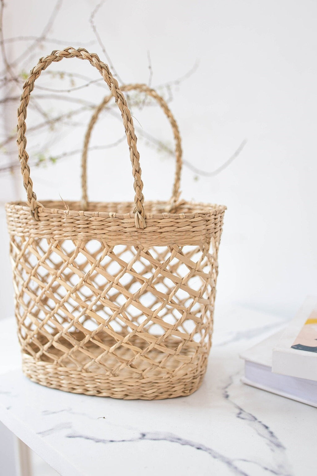 Handcrafted Woven Glass Holder | Kelmera