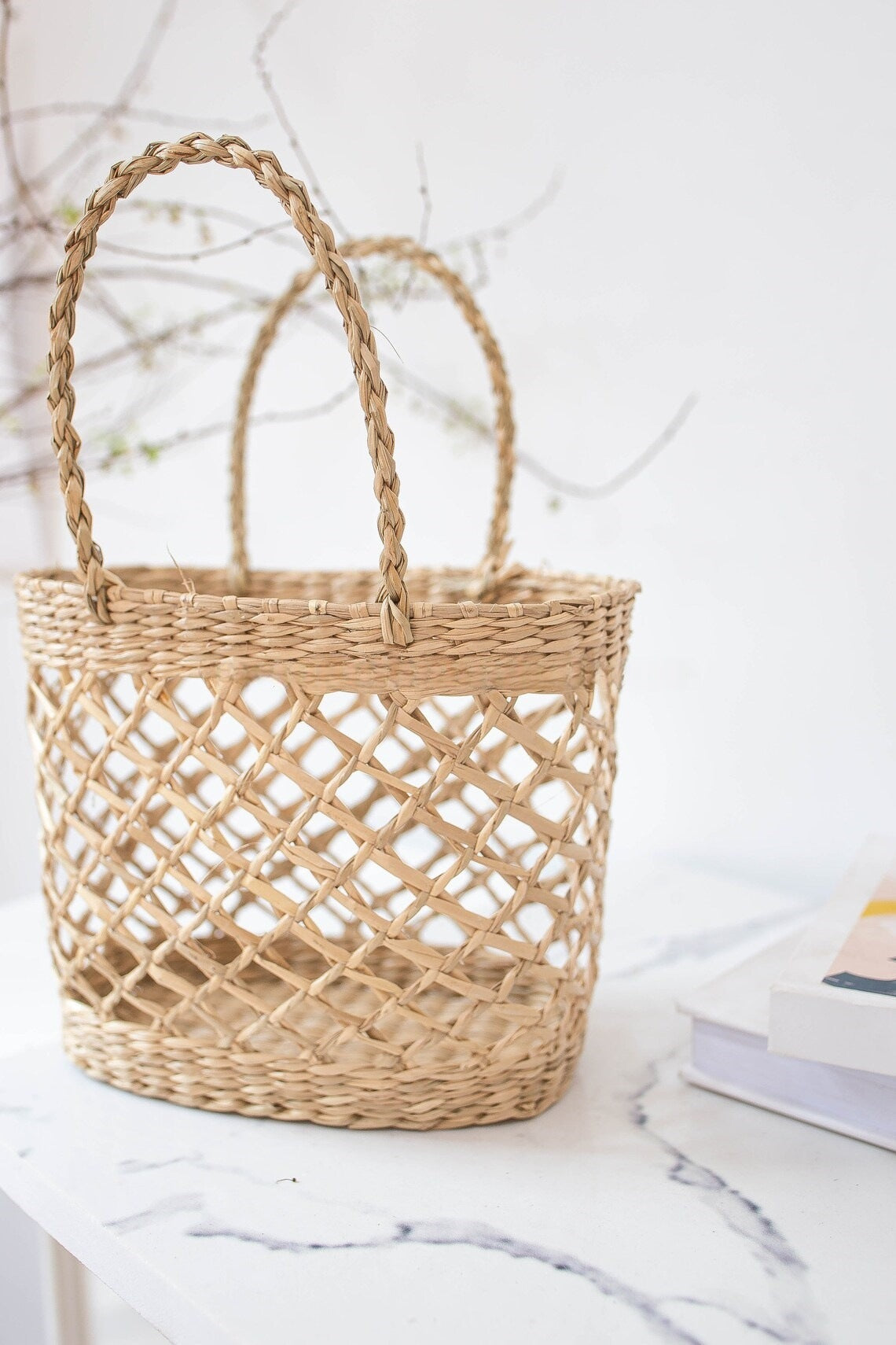 Handcrafted Woven Glass Holder | Kelmera