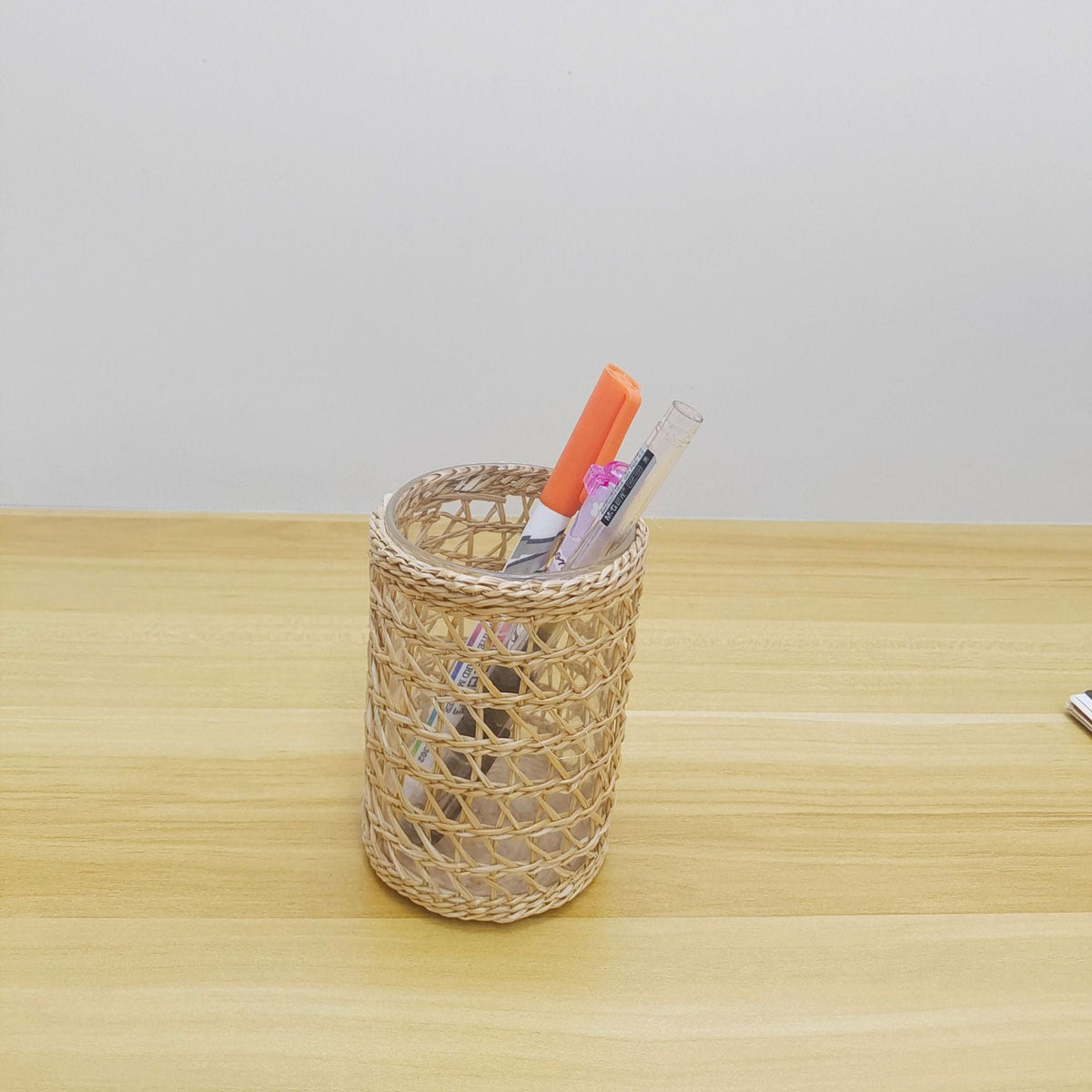 Handcrafted Woven Glass Holder | Kelmera