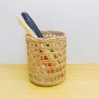 Handcrafted Woven Glass Holder | Kelmera