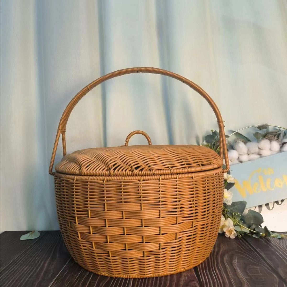 Handcrafted Woven Picnic Basket | Kelmera