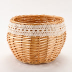 Handcrafted Woven Storage Basket Brown | Kelmera