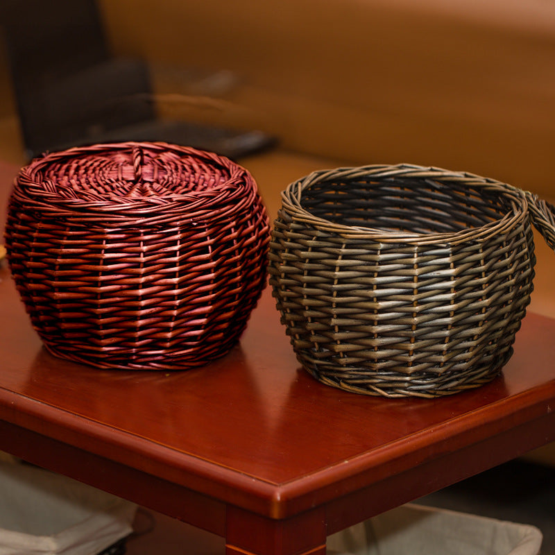 Handcrafted Woven Storage Basket Brown | Kelmera