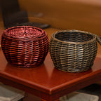 Handcrafted Woven Storage Basket Brown | Kelmera