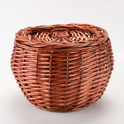 Handcrafted Woven Storage Basket Brown | Kelmera