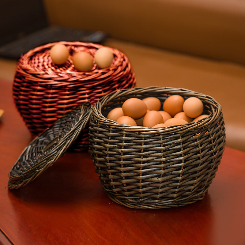 Handcrafted Woven Storage Basket Brown | Kelmera