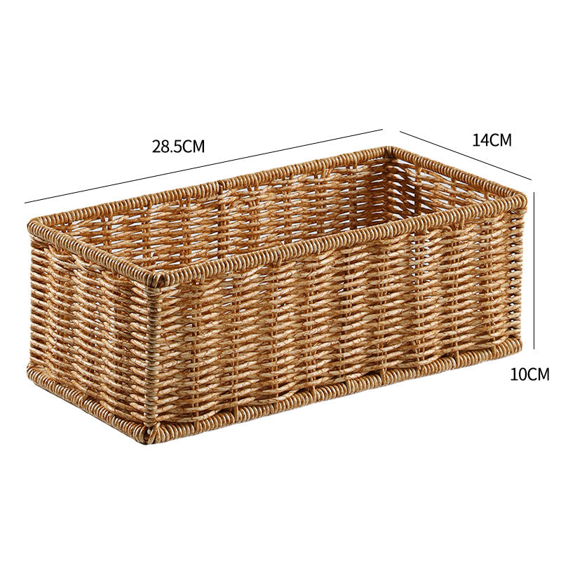 Handcrafted Woven Storage Basket Light Brown | Kelmera