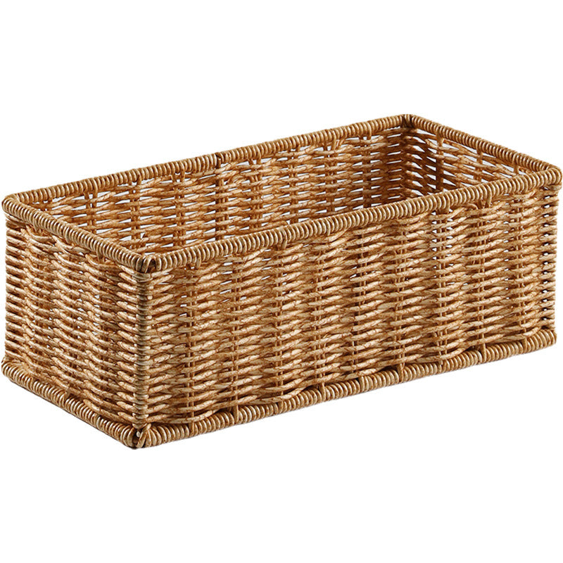 Handcrafted Woven Storage Basket Light Brown | Kelmera