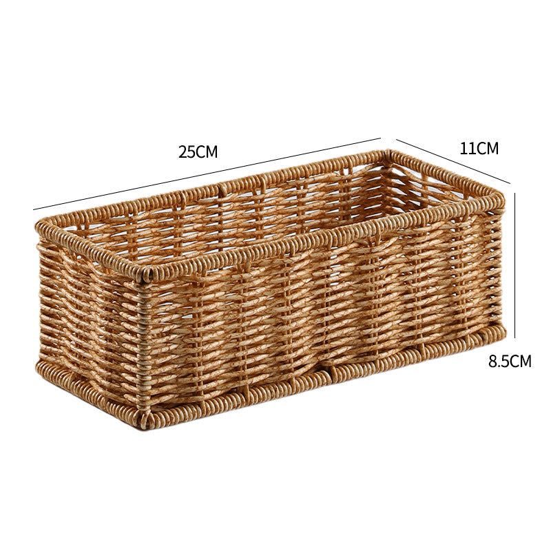 Handcrafted Woven Storage Basket Light Brown | Kelmera