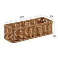 Handcrafted Woven Storage Basket Light Brown | Kelmera