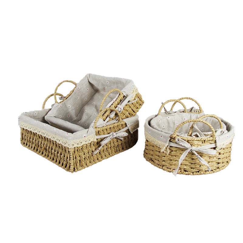 Handcrafted Woven Storage Basket Medium | Kelmera