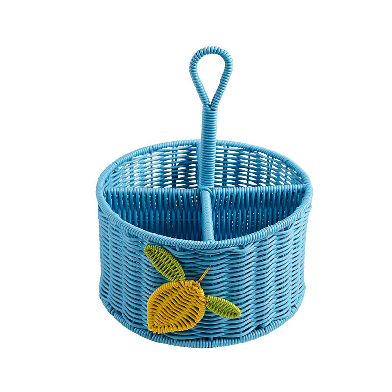 Handcrafted Woven Storage Basket with Handle | Kelmera