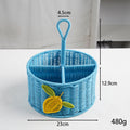 Handcrafted Woven Storage Basket with Handle | Kelmera