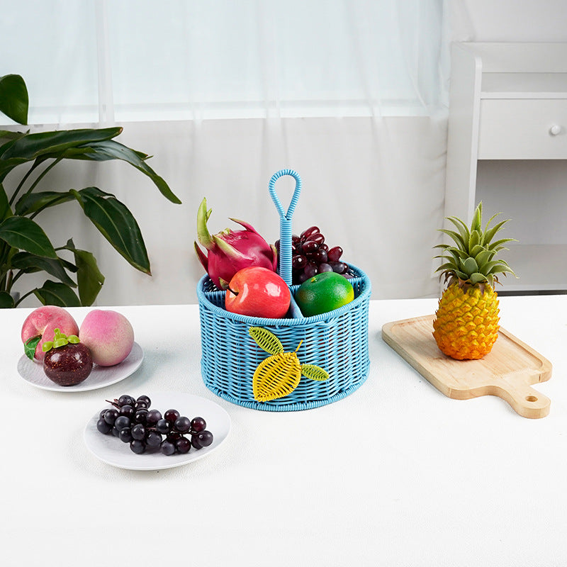 Handcrafted Woven Storage Basket with Handle | Kelmera
