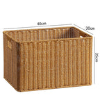 Handcrafted Woven Storage Box Light Brown | Kelmera