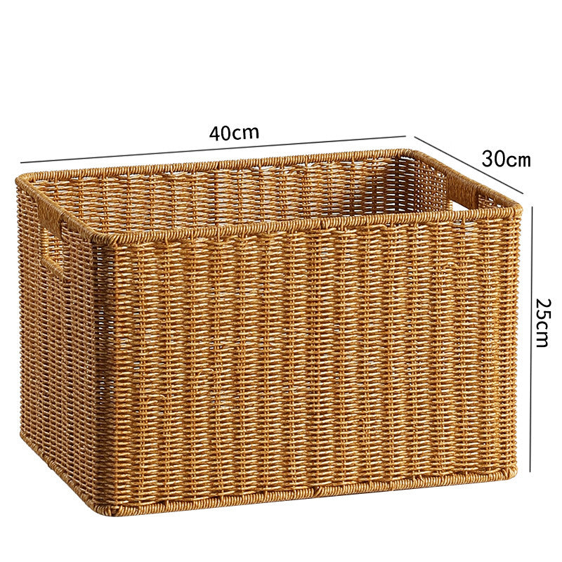 Handcrafted Woven Storage Box Light Brown | Kelmera