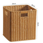 Handcrafted Woven Storage Box Light Brown | Kelmera