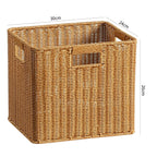 Handcrafted Woven Storage Box Light Brown | Kelmera