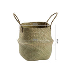 Handcrafted Woven Storage Bucket Orange Coffee | Kelmera