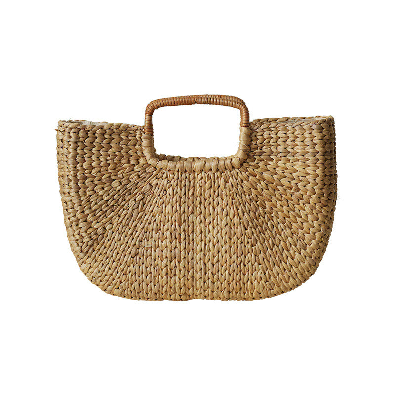 Handmade Beach Bag made of Braided Rattan | Kelmera