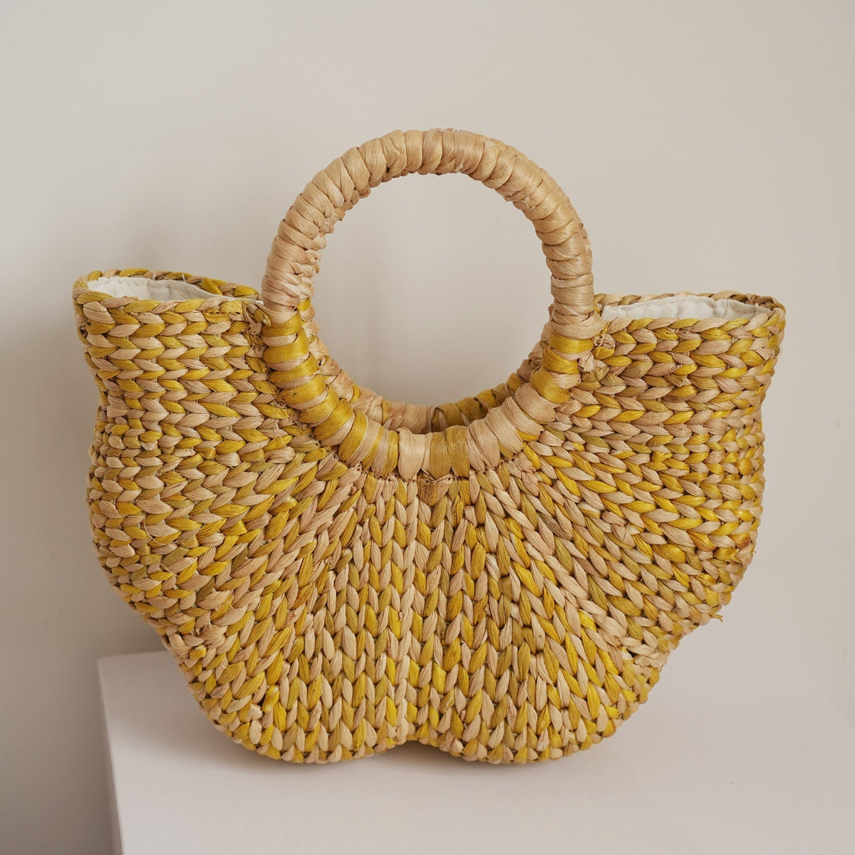 Handmade Beach Bag made of Braided Seagrass | Kelmera