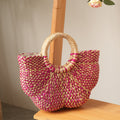 Handmade Beach Bag made of Braided Seagrass | Kelmera