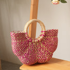 Handmade Beach Bag made of Braided Seagrass | Kelmera