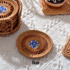 Handmade Coasters made of Woven Material | Kelmera