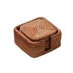 Handmade Coasters made of Woven Material | Kelmera