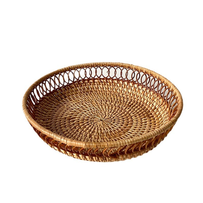 Handmade Fruit and Snack Basket Woven Natural Fiber Handcrafted | Kelmera