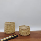 Handmade Natural Fiber Decorative Basket | Kelmera
