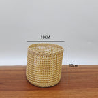 Handmade Natural Fiber Decorative Basket | Kelmera