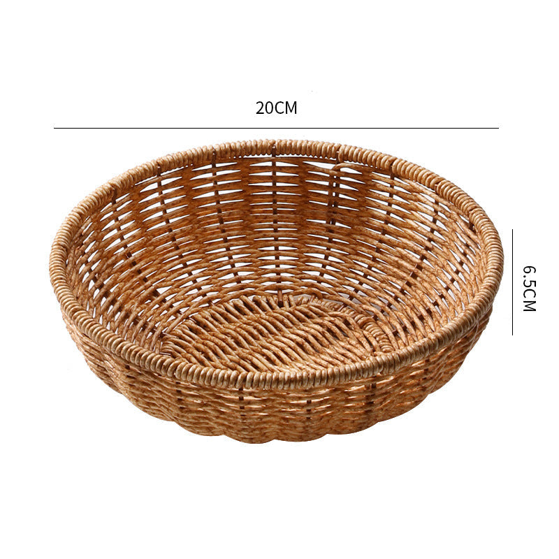 Handmade Natural Woven Fruit Bowl | Kelmera