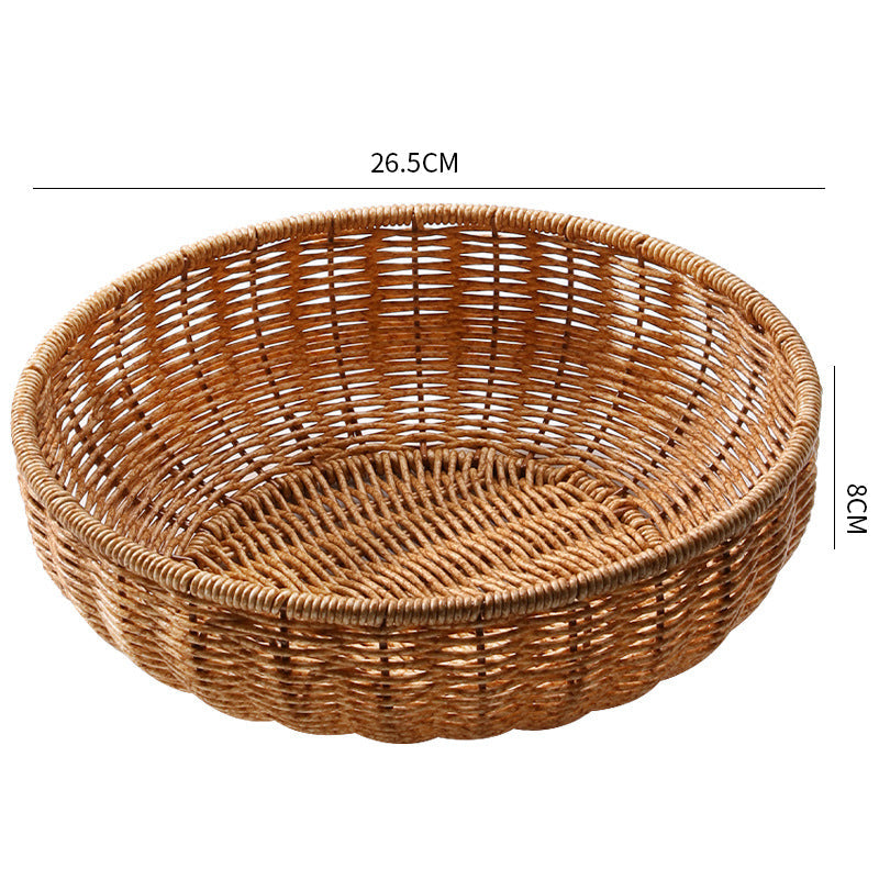 Handmade Natural Woven Fruit Bowl | Kelmera
