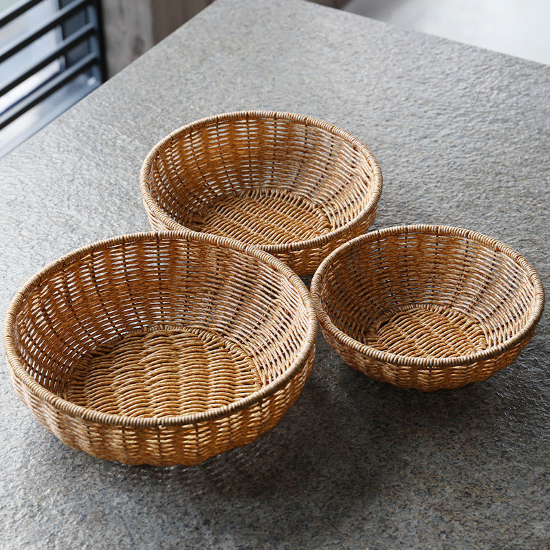 Handmade Natural Woven Fruit Bowl | Kelmera