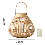 Handmade Rattan Lantern | Kelmera